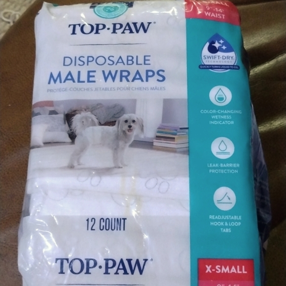 Top Paw Dog Disposable Male Wraps Poshmark